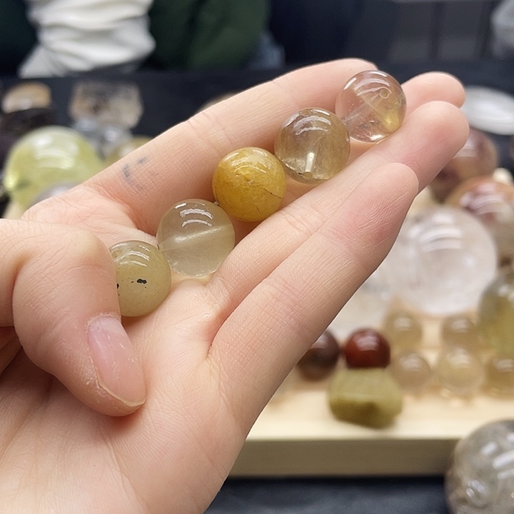 未镶嵌水晶珠宝半成品129水晶