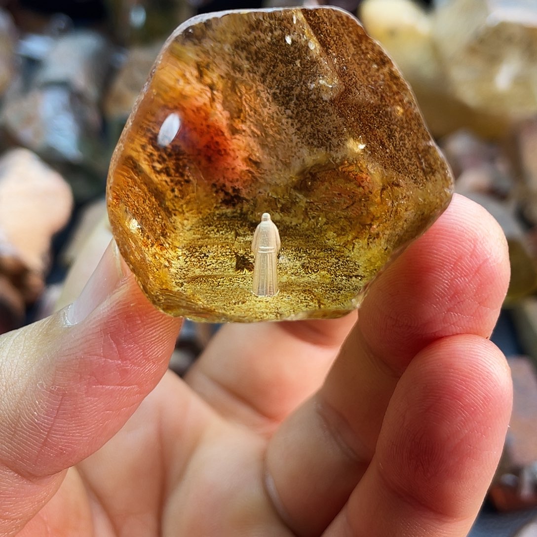 珠宝半成品水晶未镶嵌