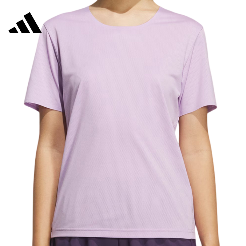 adidas阿迪达斯【吾】女子运动休闲短袖T恤KS3532