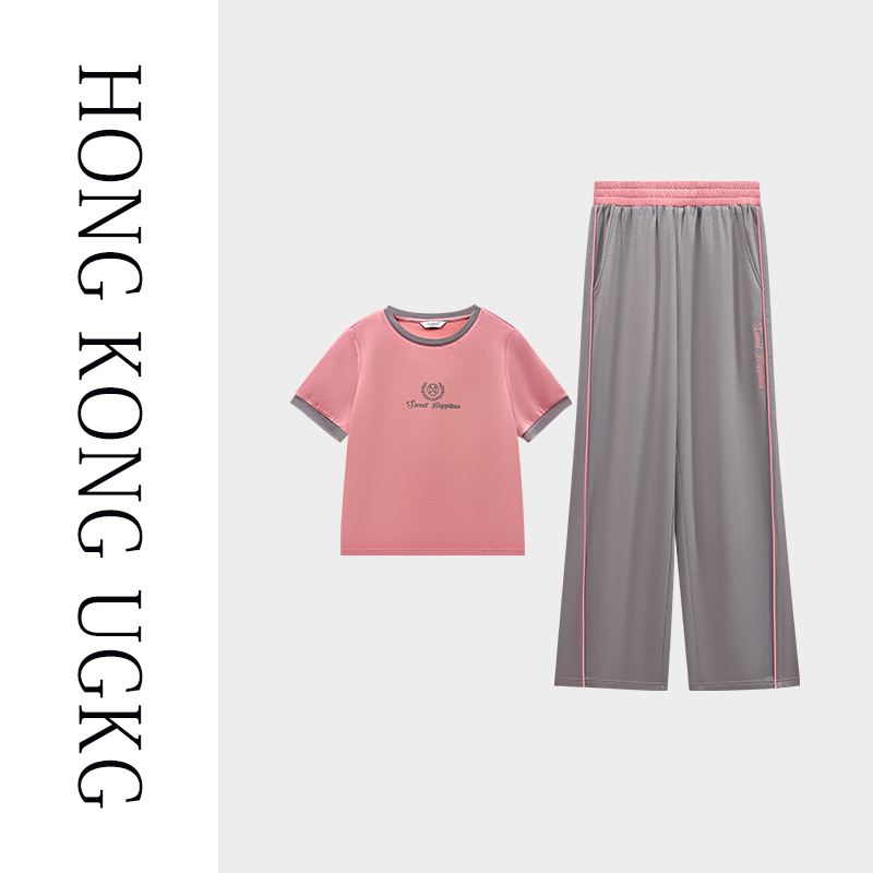 香港UGKG 焕然一新休闲两件套套装73252ZH095-2