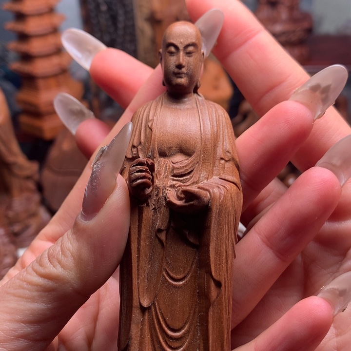 檀香木把件老山檀木
