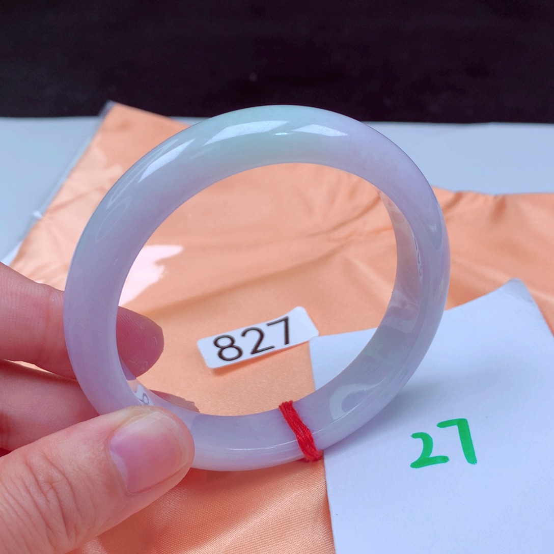 未镶嵌手镯翡翠缅甸天然A货翡翠手镯58.8