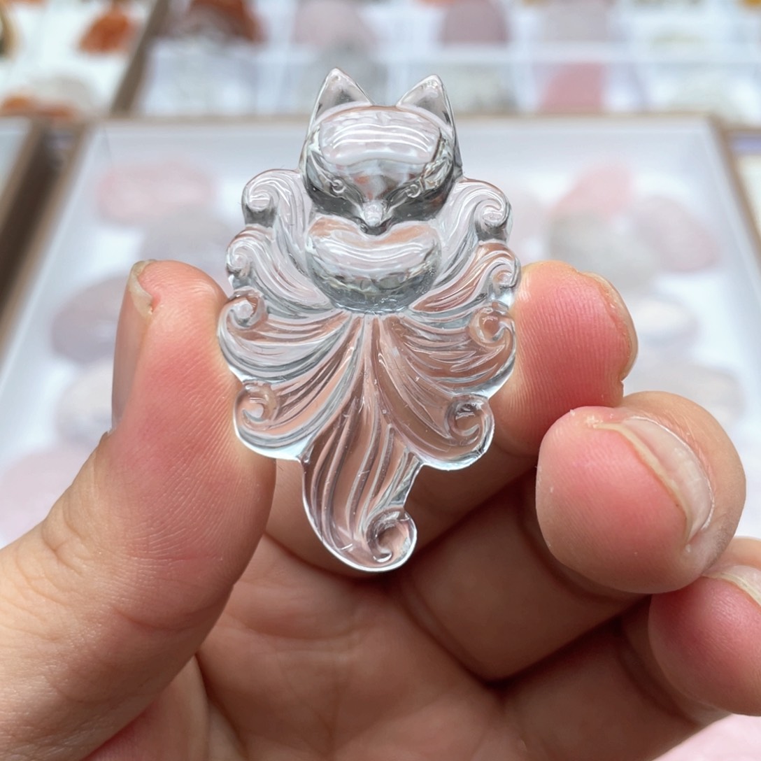 水晶吊坠(不含链)未镶嵌