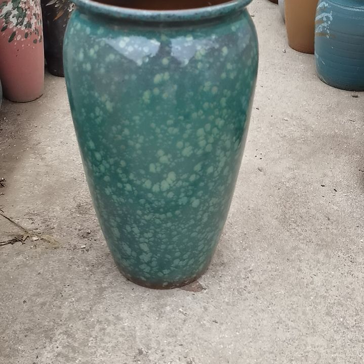 红陶口20高41一个盆子