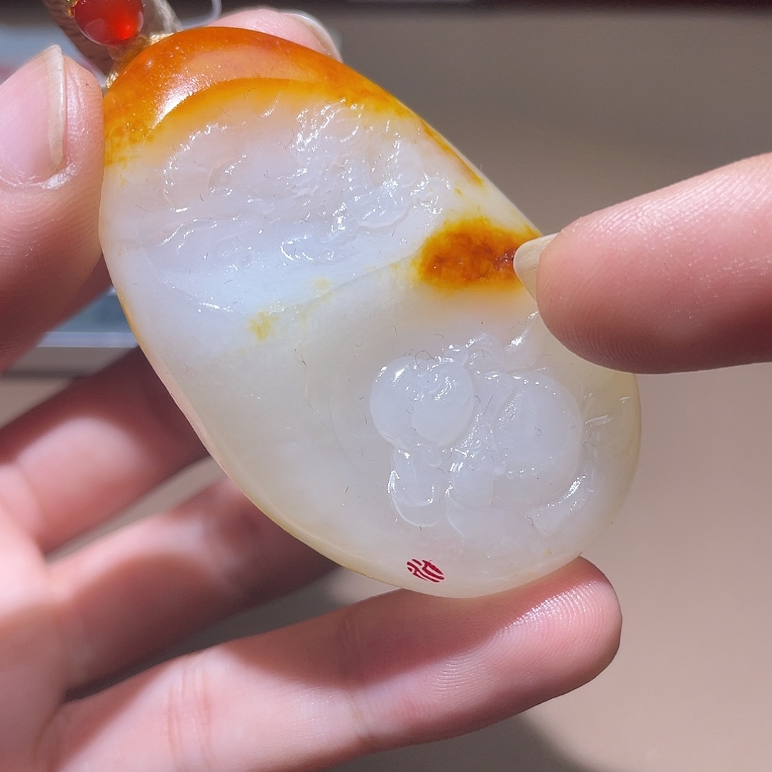 和田玉颈饰未镶嵌Z6