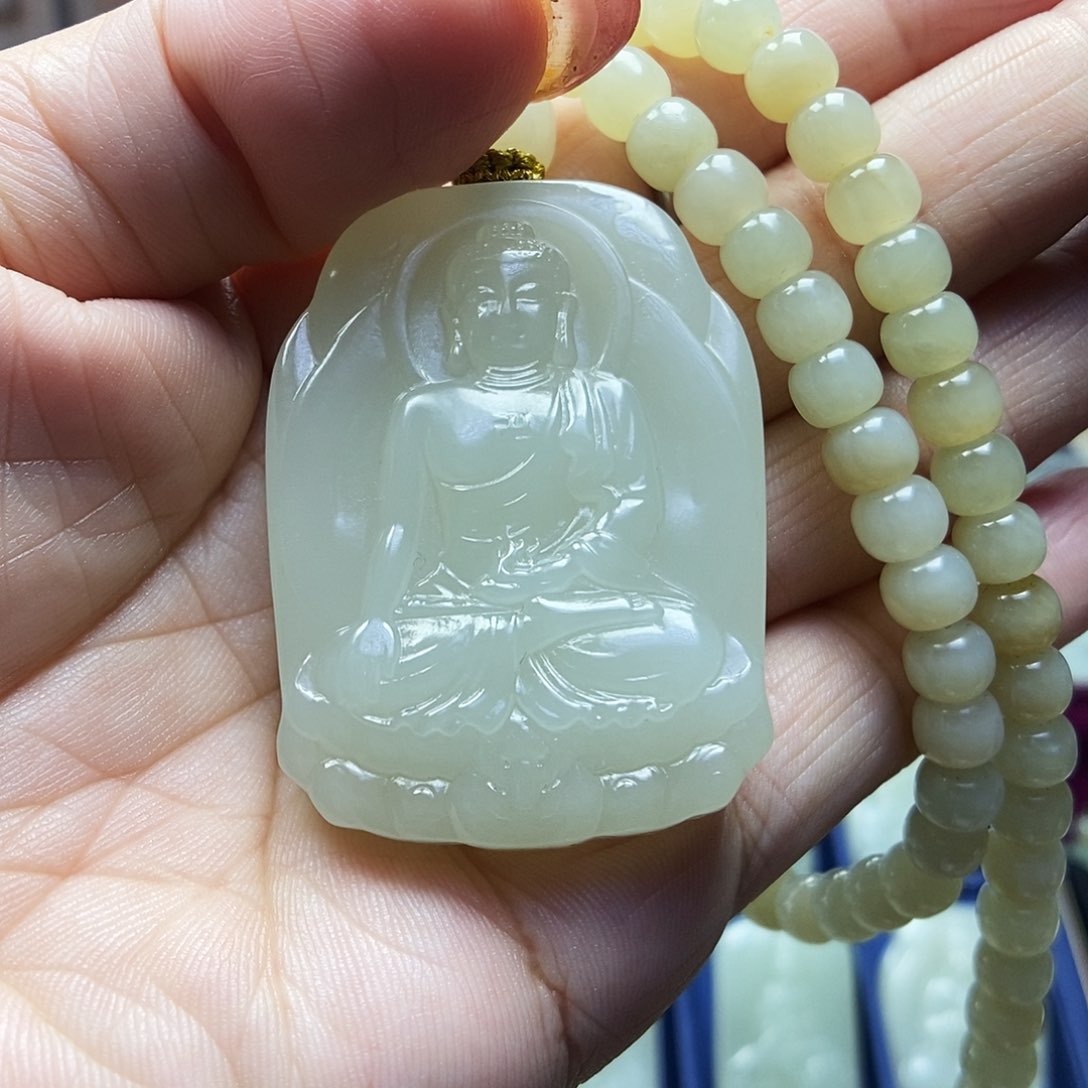 和田玉颈饰未镶嵌ʚ****.