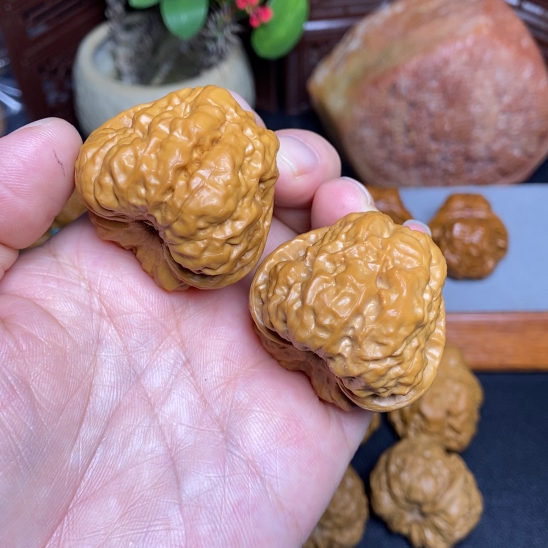 l***q把件文玩核桃40蛙