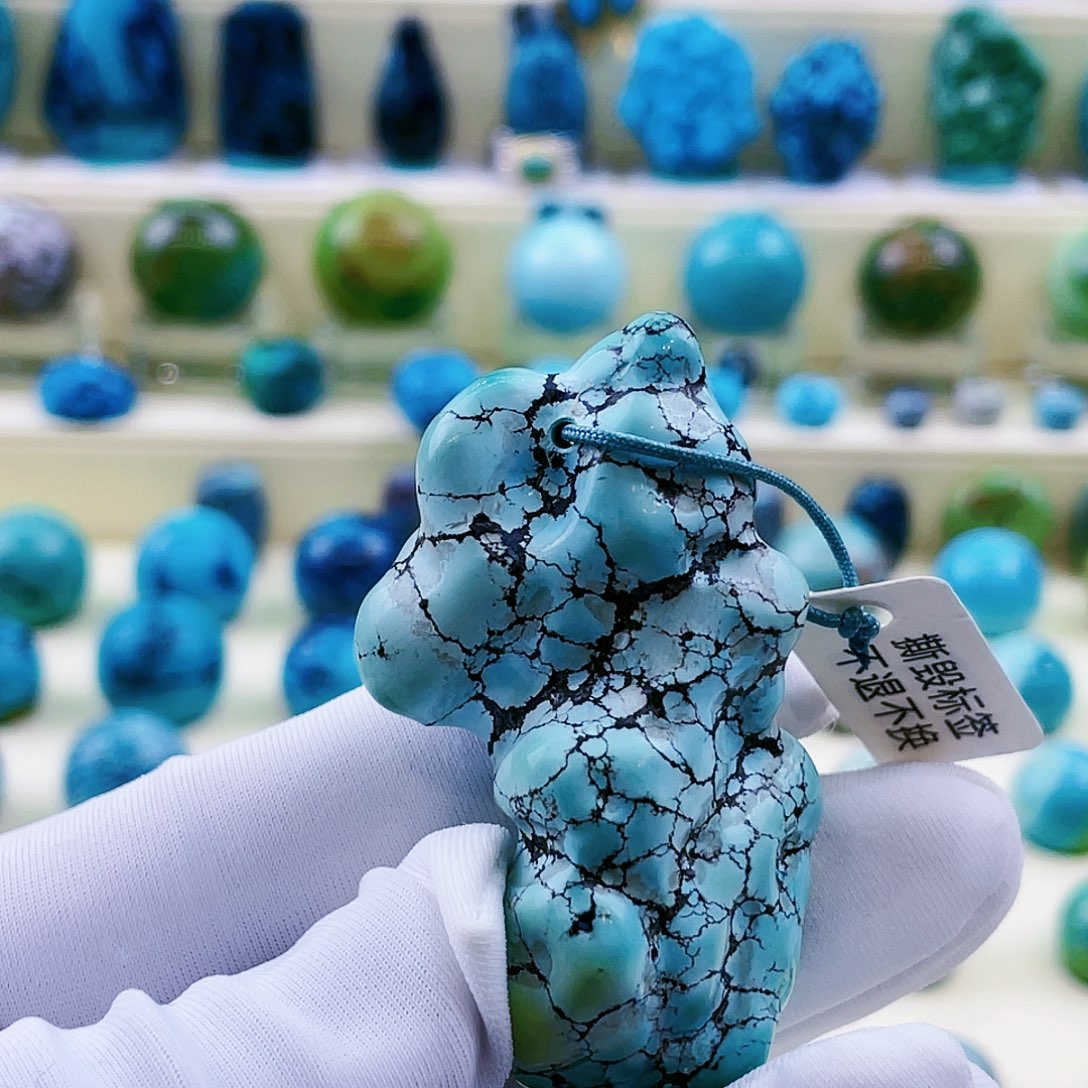 绿松石挂件未镶嵌