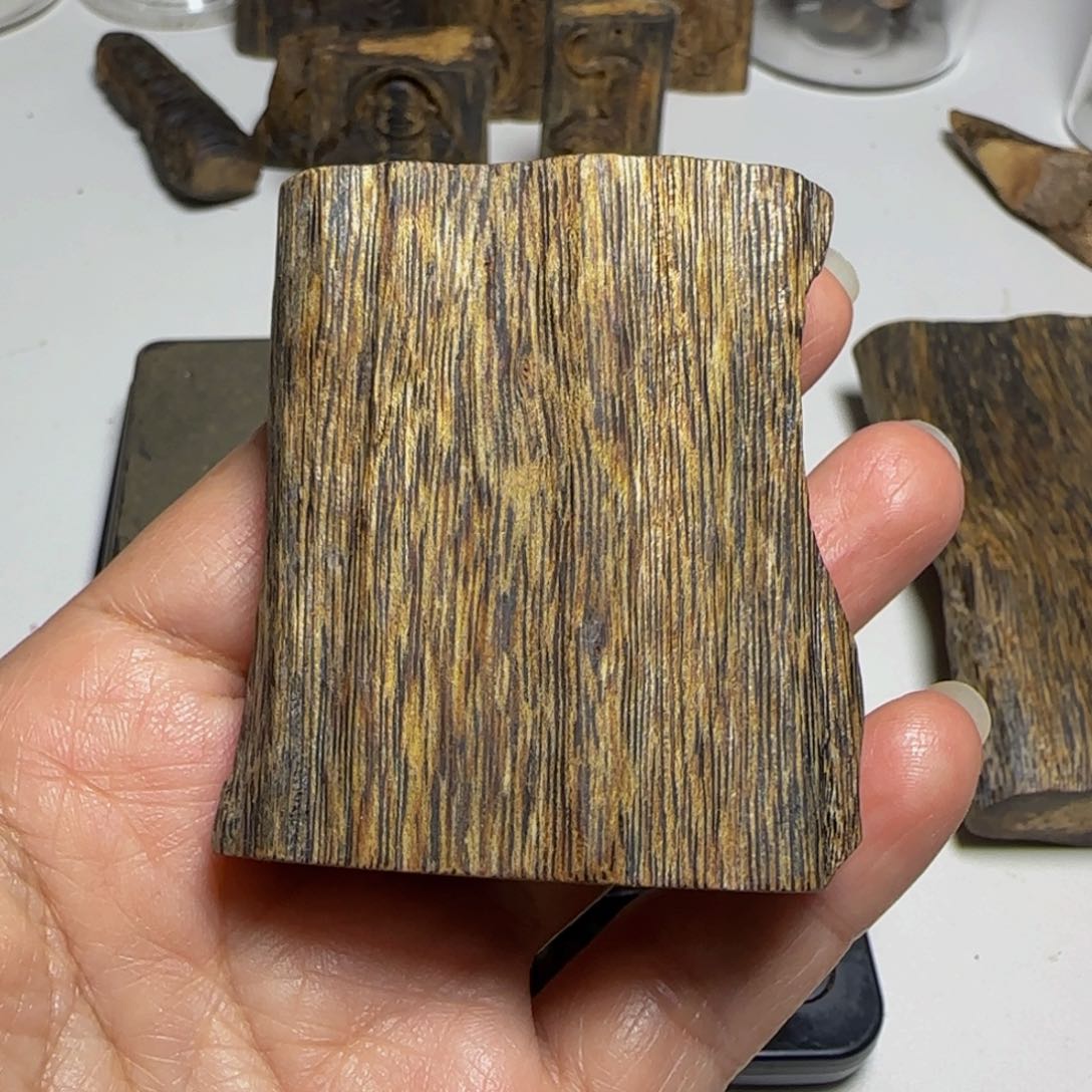 橄榄核手串/手链人****?奇楠牌子牌子没雕24.2克