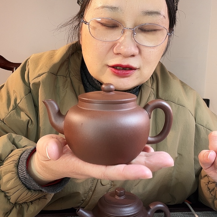 底槽青茶壶作品欣赏