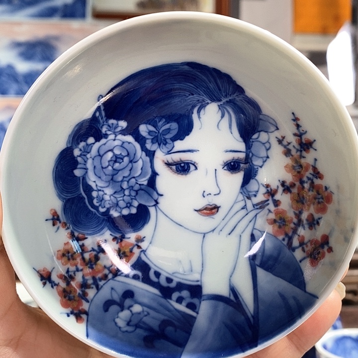 杯景德镇手工手绘陶瓷，高亮兴老师作品