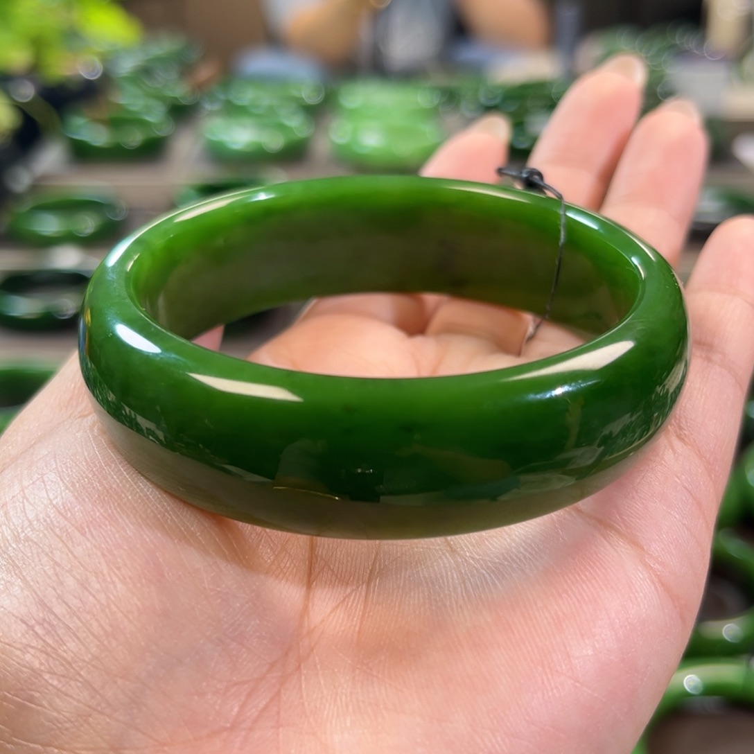 未镶嵌手镯和田玉（碧玉）5960