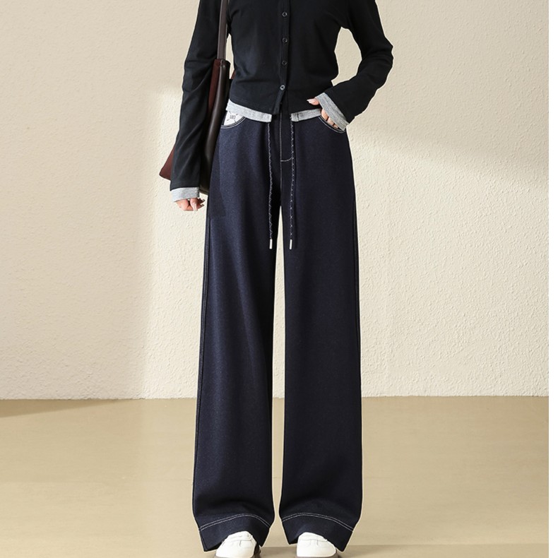 【高奢软牛】比牛仔都舒服的直筒裤2516#