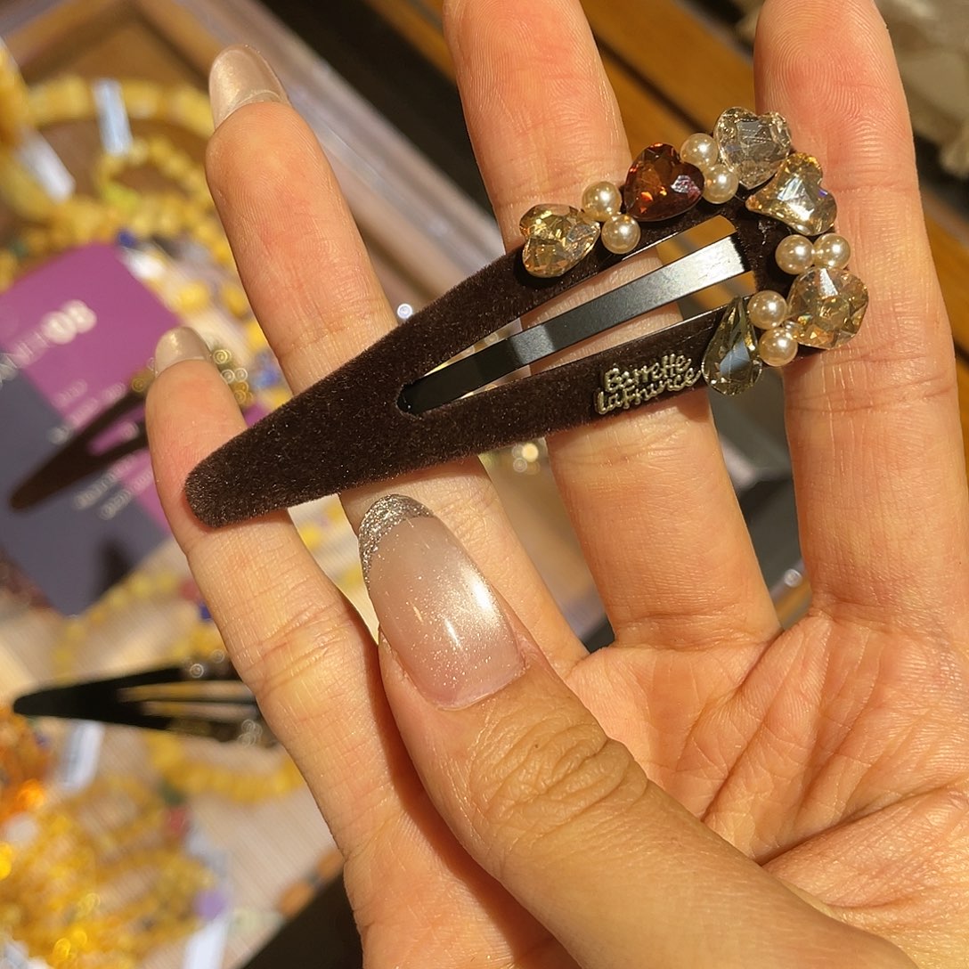 布艺非金属三角爆米花咖色一只