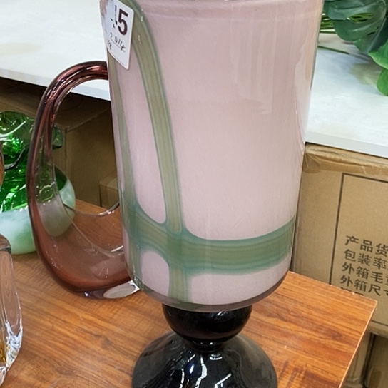 琉璃高度40厘米风灯花瓶