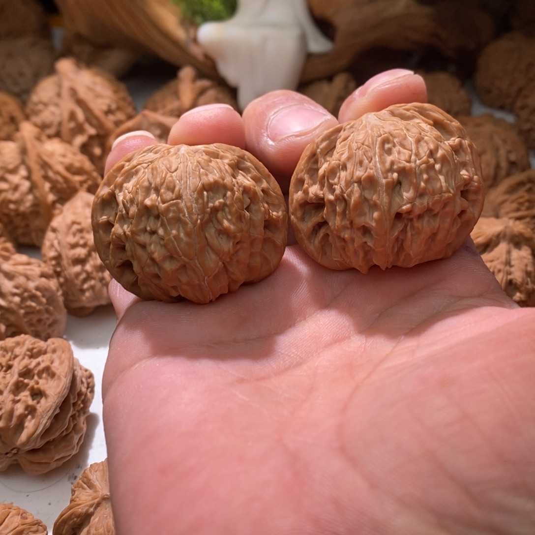 文玩核桃吊坠磨盘44