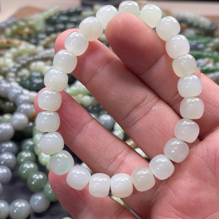 和田玉手链未镶嵌