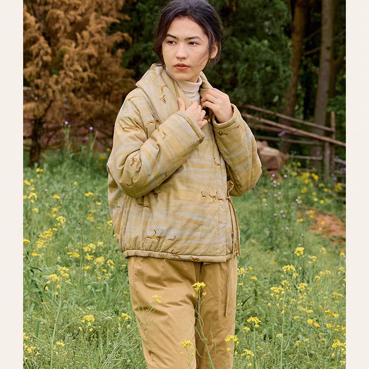 【蟲子姐姐专属】朵朵可可252-101睡衣女秋冬纯棉夹棉保暖家居套装