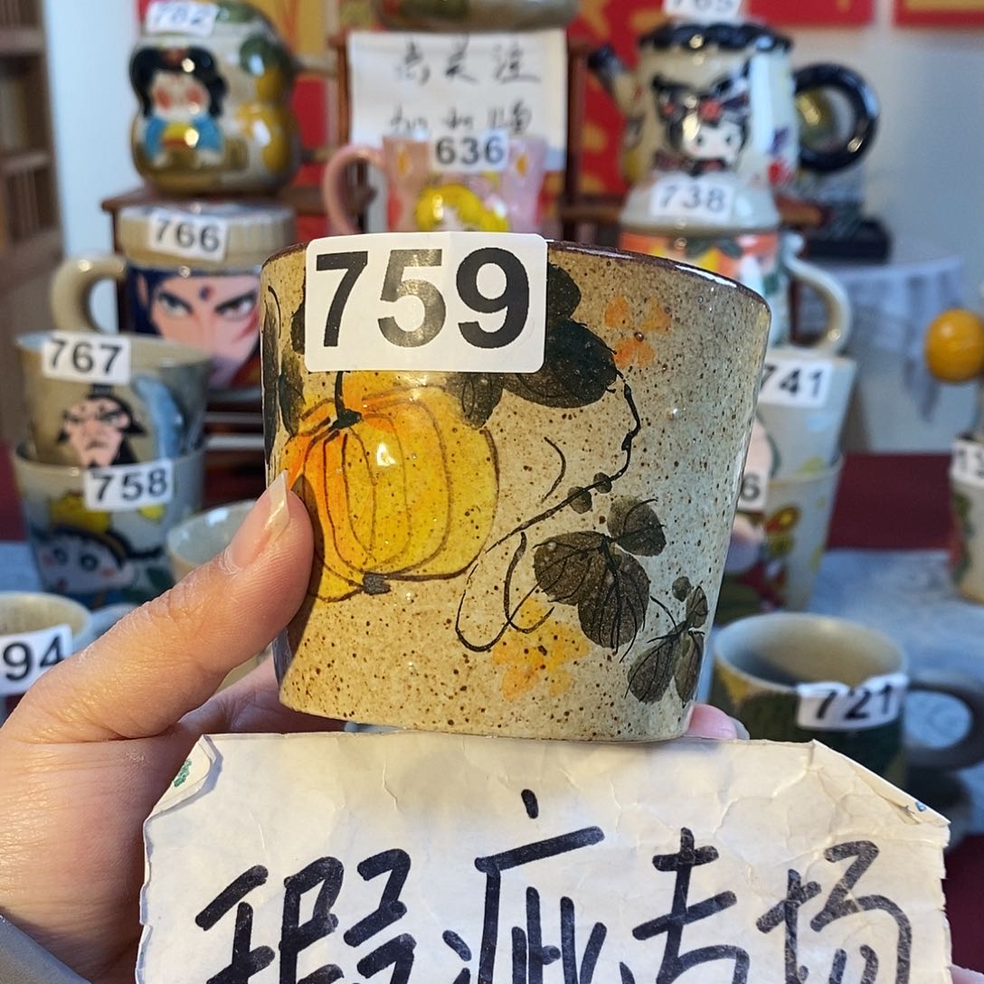 杯景德镇陶瓷手工