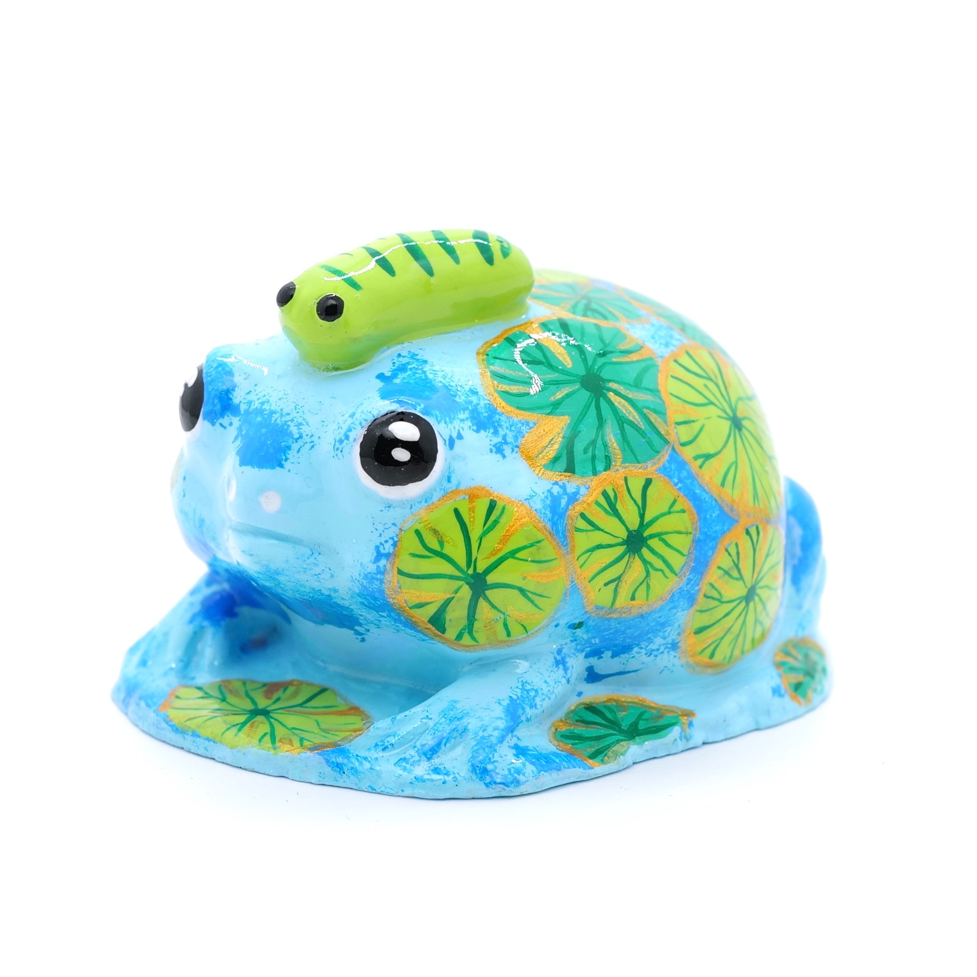 PM 王甜心工作室《雨蛙》石膏作品，仅一件（非王甜心本人绘画）