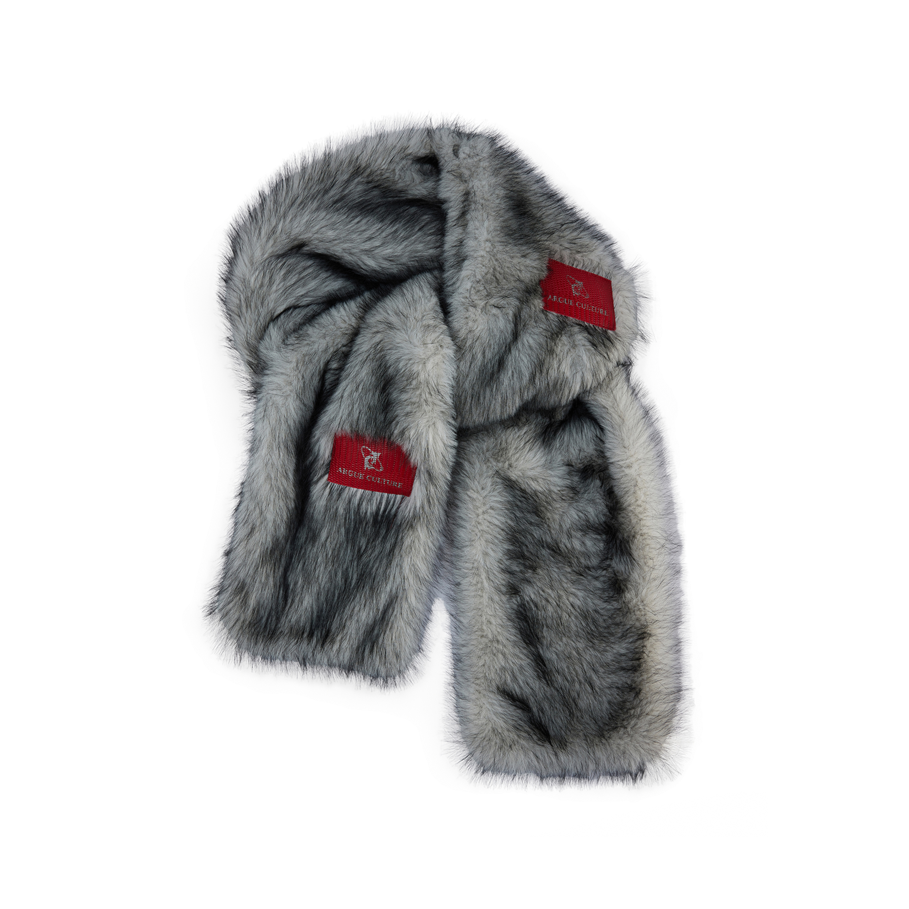 ArguE CulturE雪狼*氛围感仿狼毛围巾护颈防寒保暖围脖防风毛领