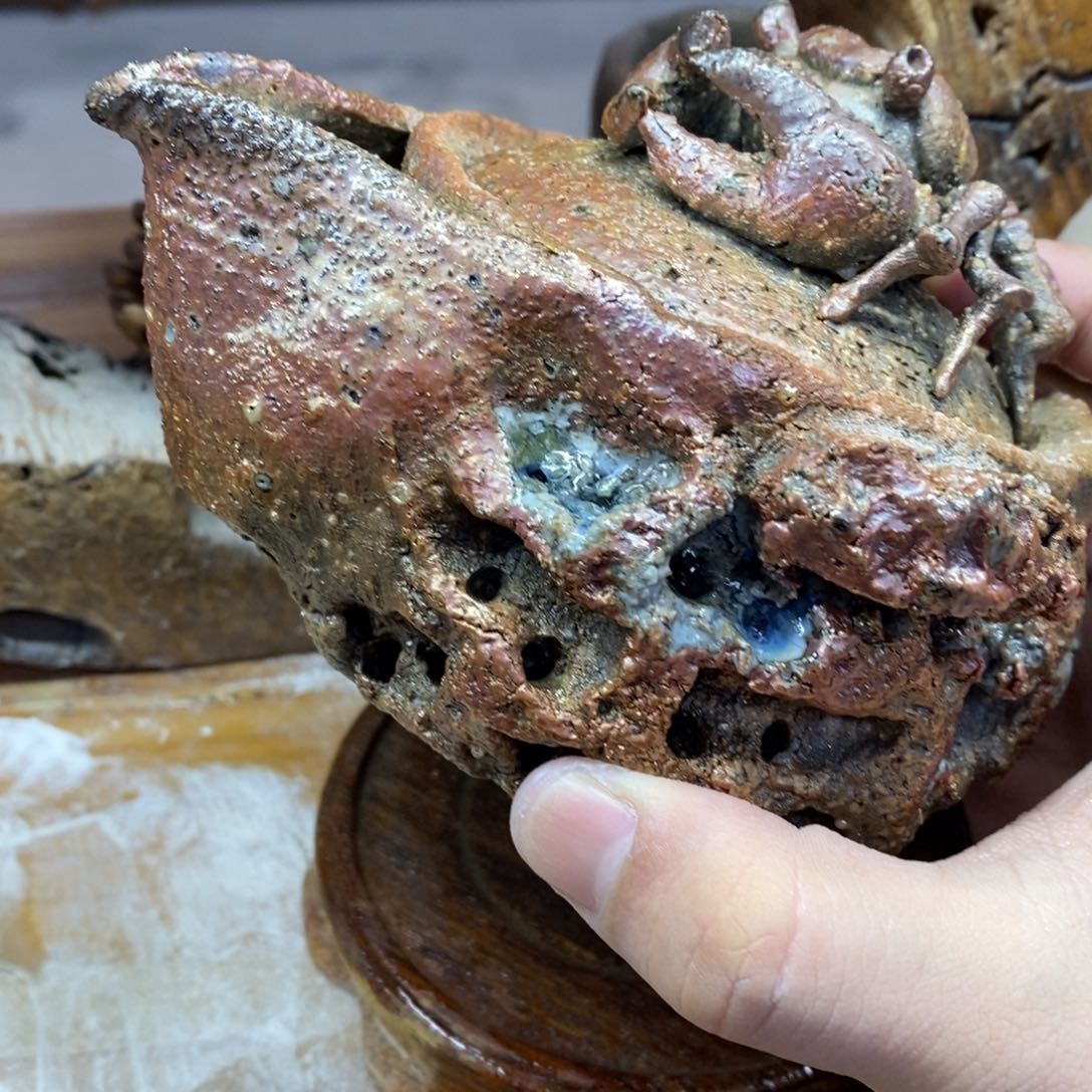 陶园柴烧，精品高货。863瑕