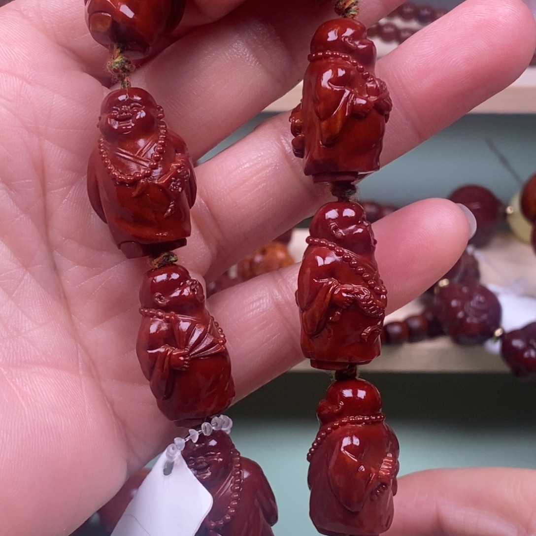 顺***意大叶紫檀（黑酸枝木类）橄榄核回血直播间