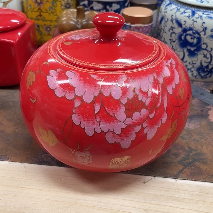 陶瓷罐密封罐茶叶罐储物罐