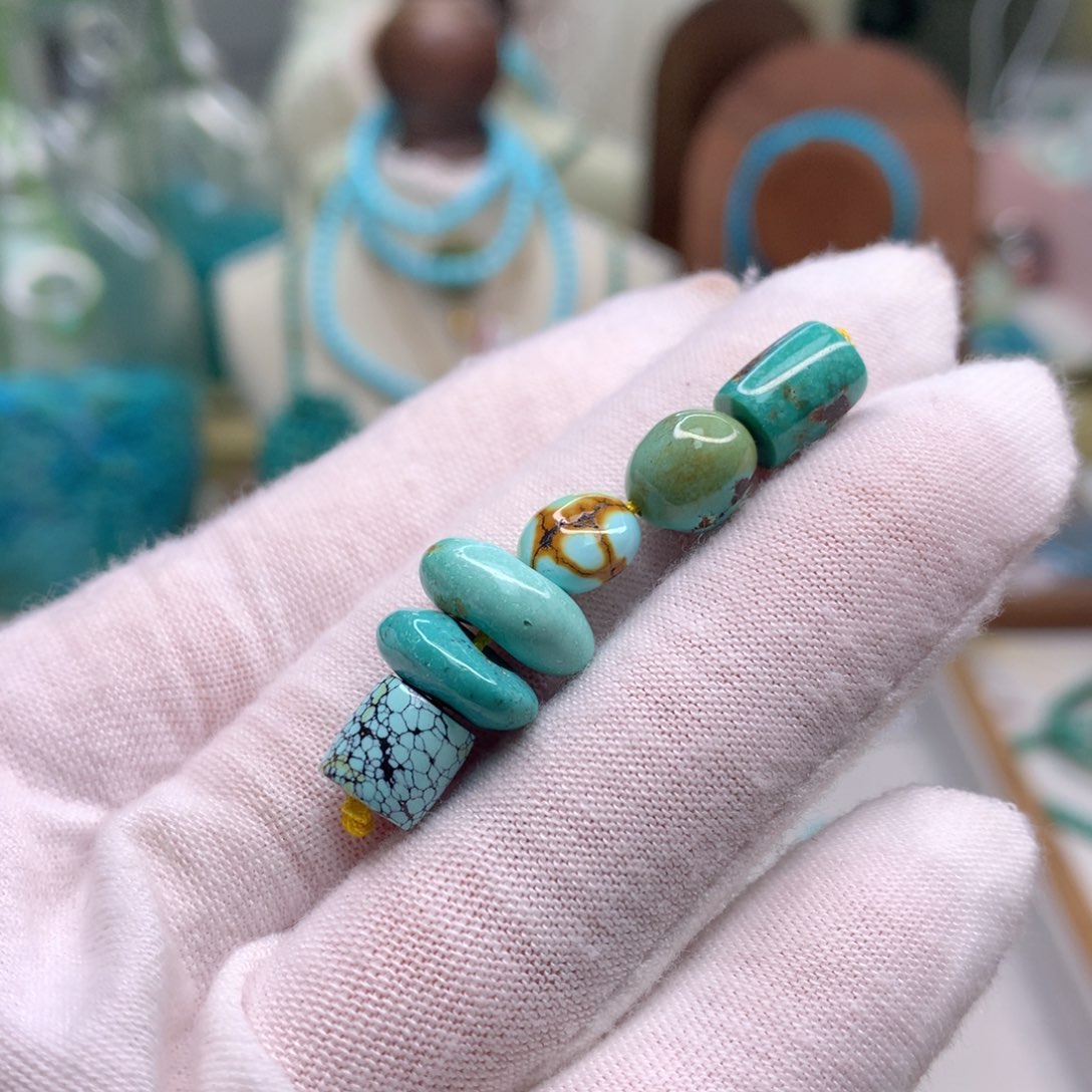 绿松石未镶嵌配饰