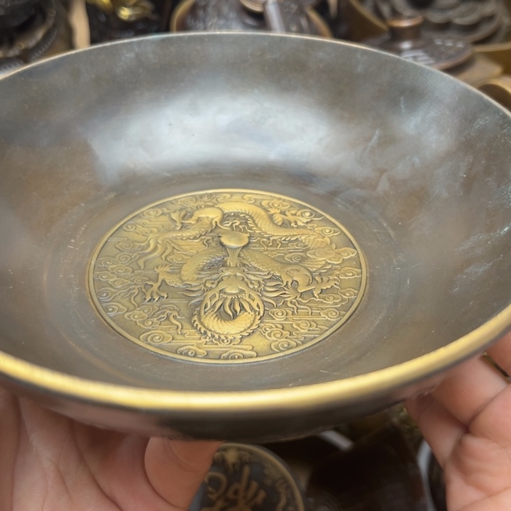 精美铜器摆件藏收 