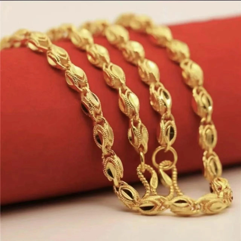 【矿金手工制作】项链 【矿金 】凤眼项链男士男款时