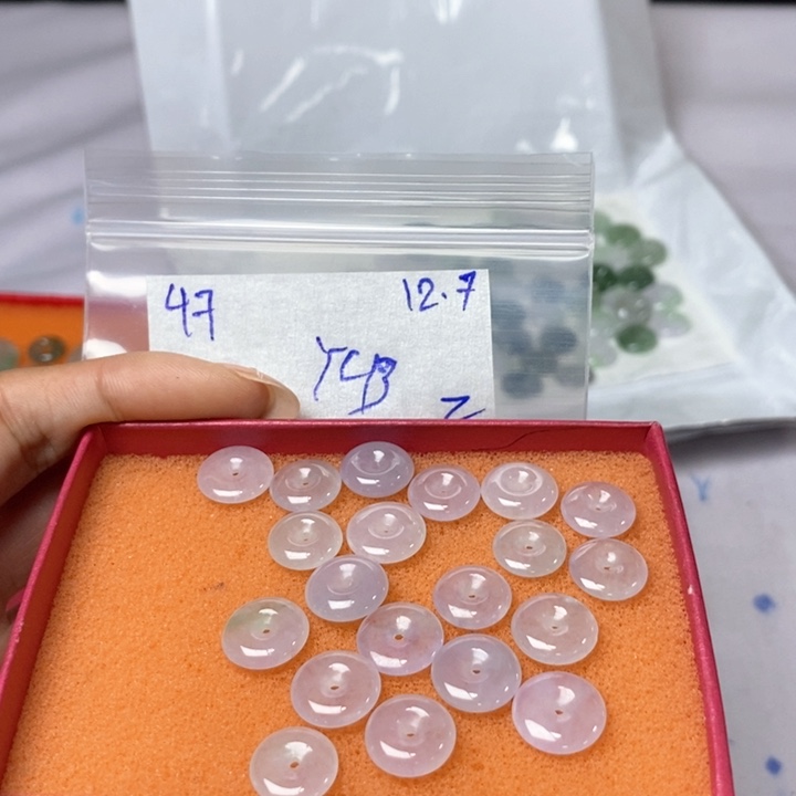 制***童定制翡翠未镶嵌不退