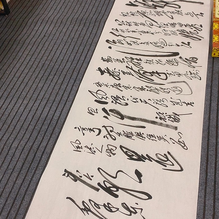 书法冯伟老师雪作品