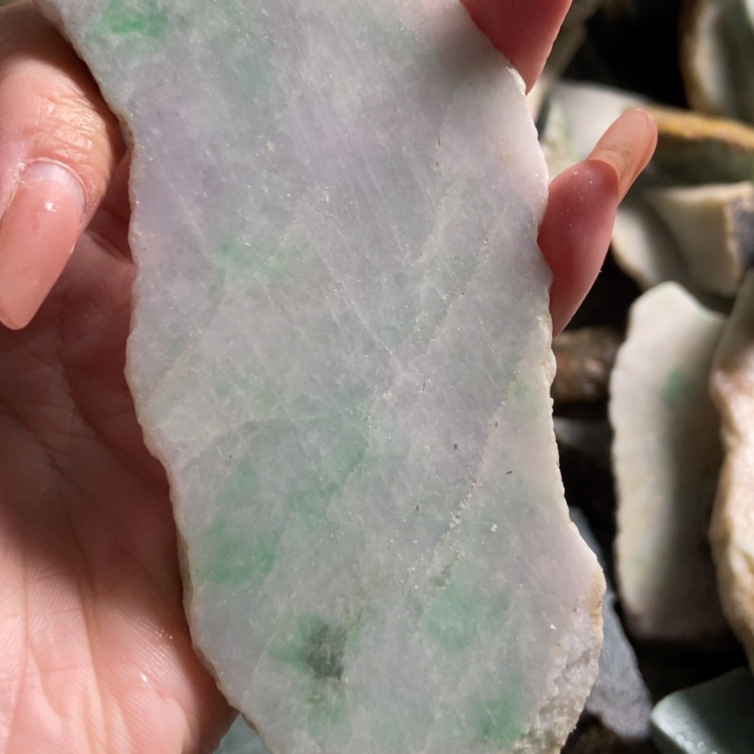 翡翠未镶嵌挂件天然翡翠