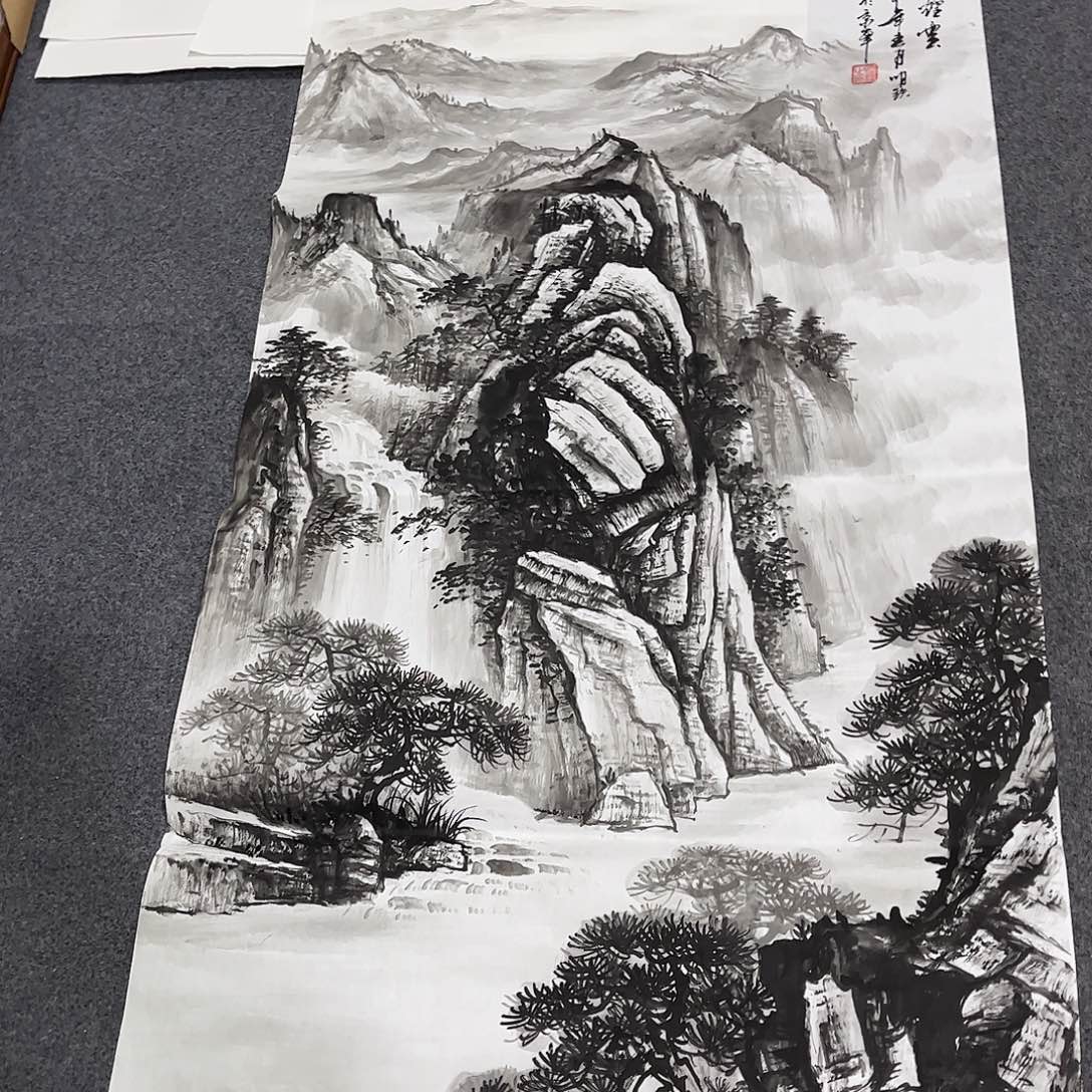 国画H精品国画作品
