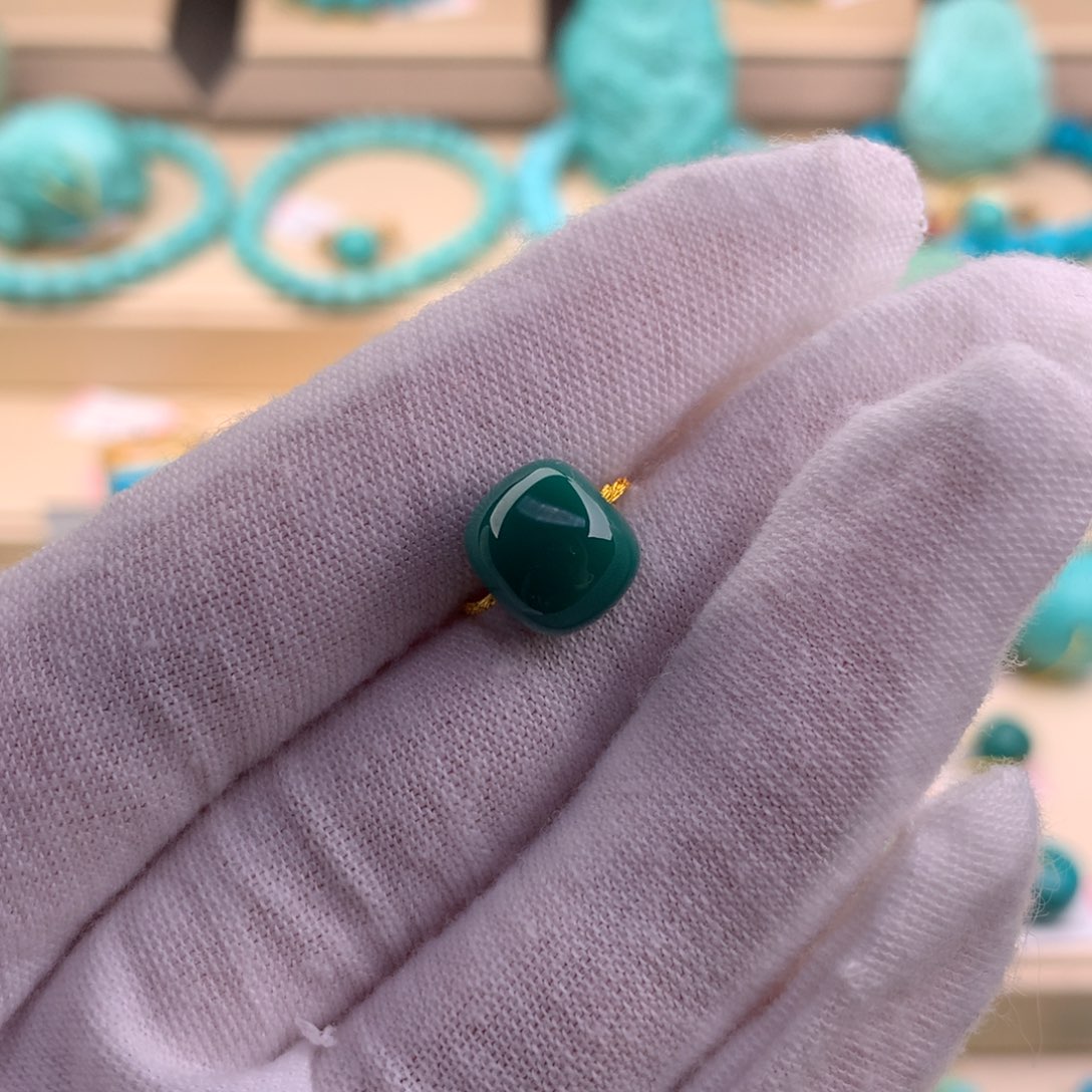 绿松石珠宝奇石未镶嵌10-8.8