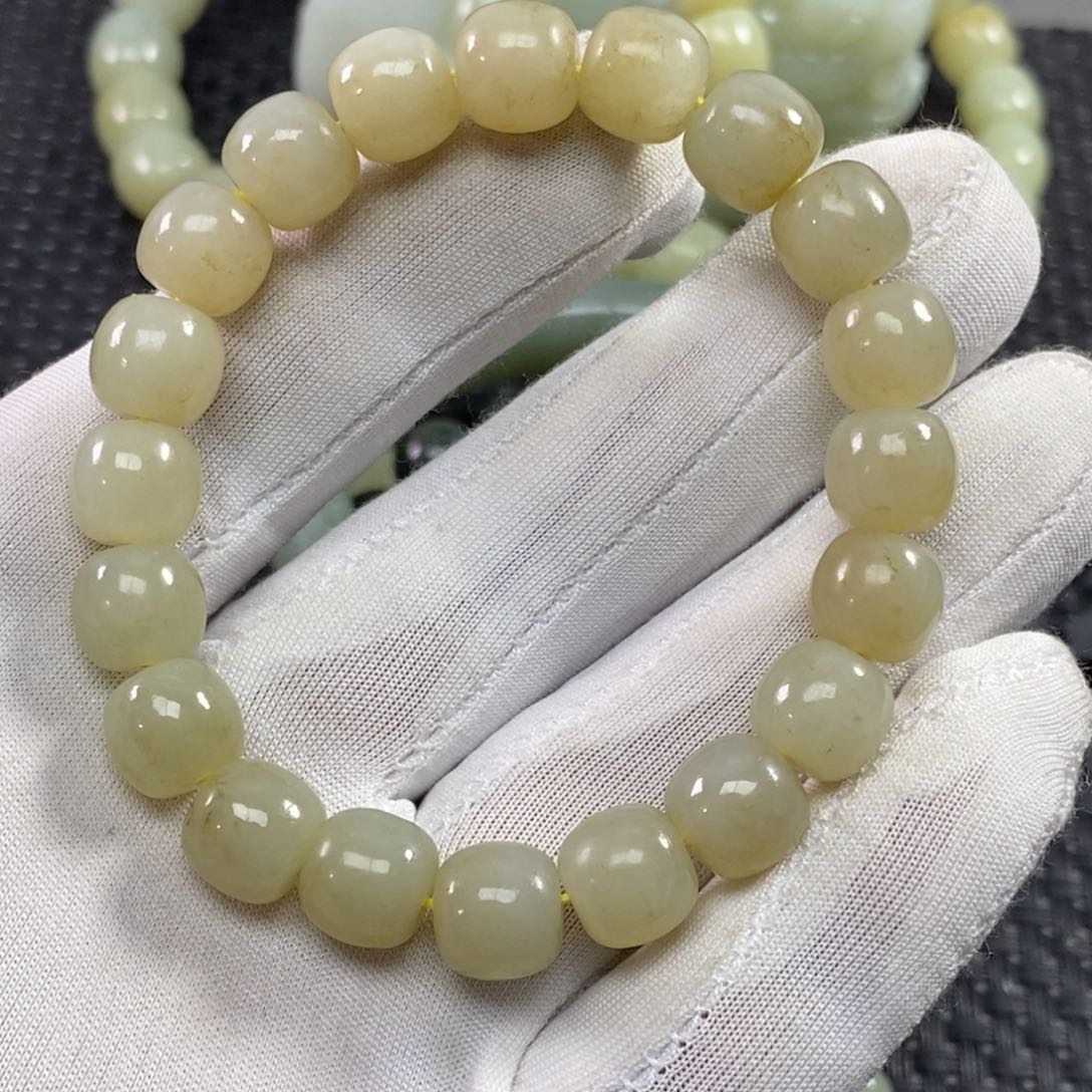 和田玉手链未镶嵌