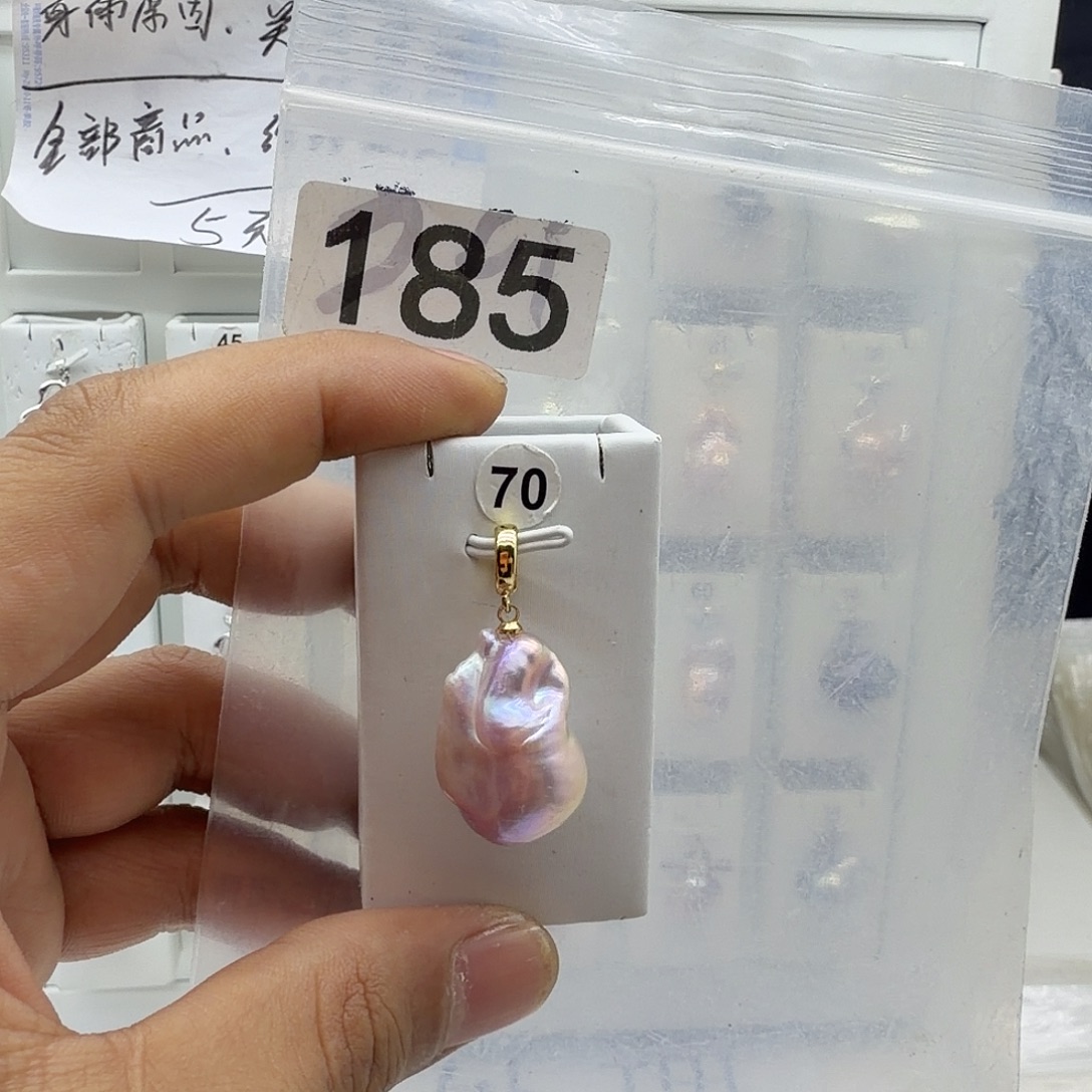 颈饰合金淡水珍珠