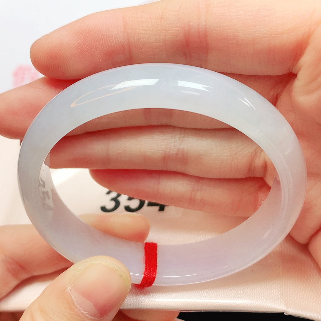 翡翠未镶嵌手镯翡翠手镯52.5贵妃