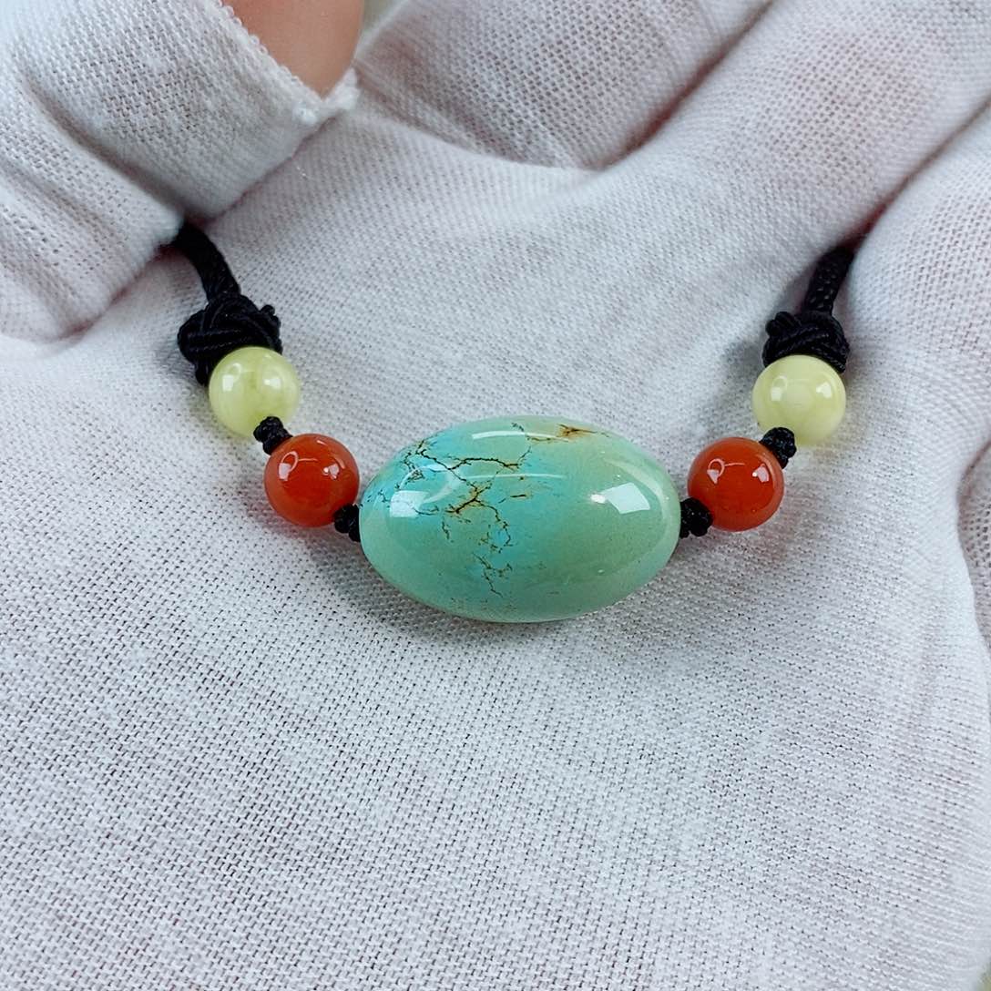 未镶嵌绿松石珠宝奇石