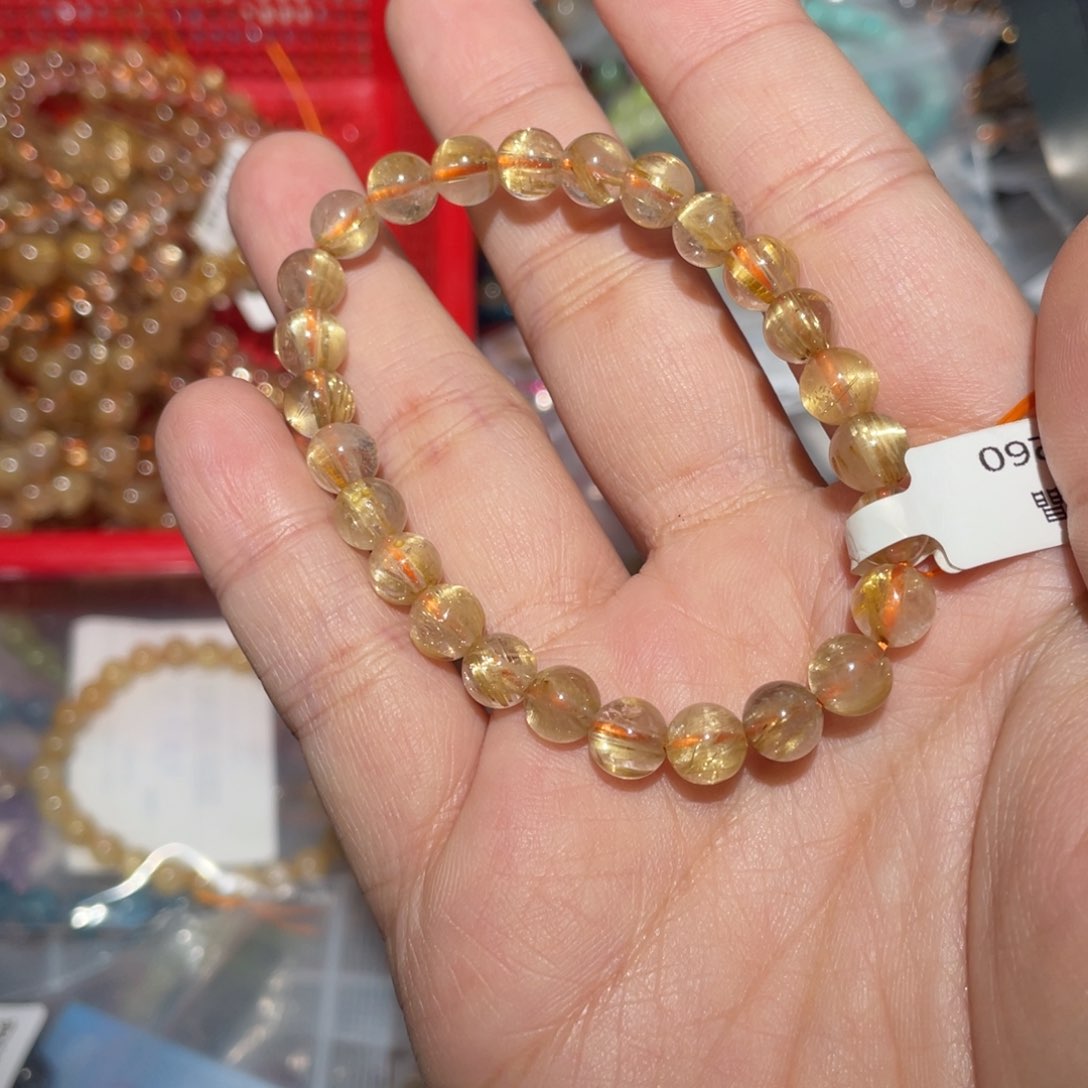 水晶手链未镶嵌?***囍手链