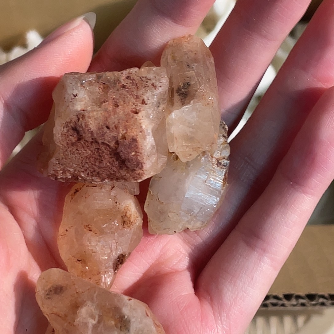 未镶嵌水晶手串红泥骸骨 6号