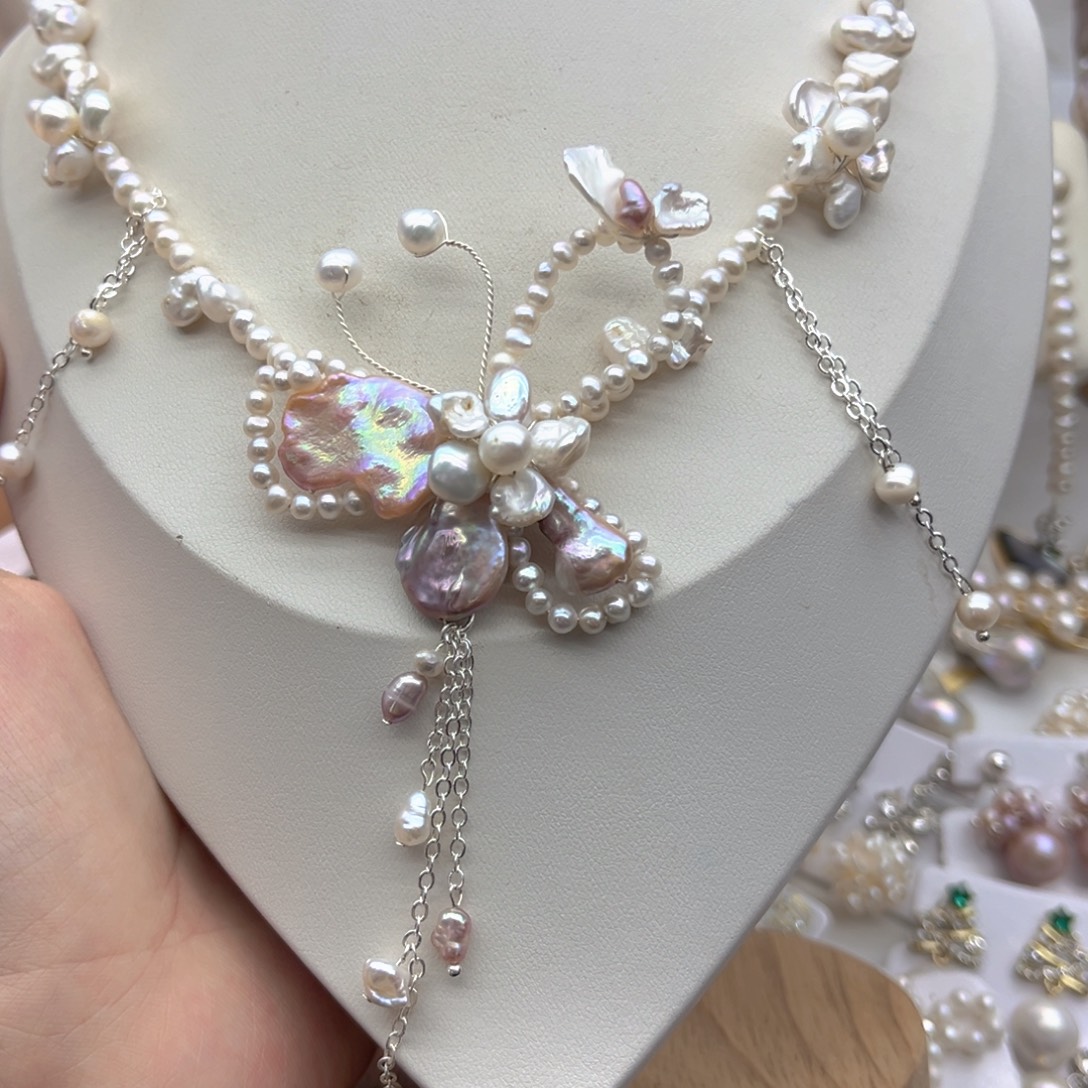 快***生淡水珍珠未镶嵌颈饰