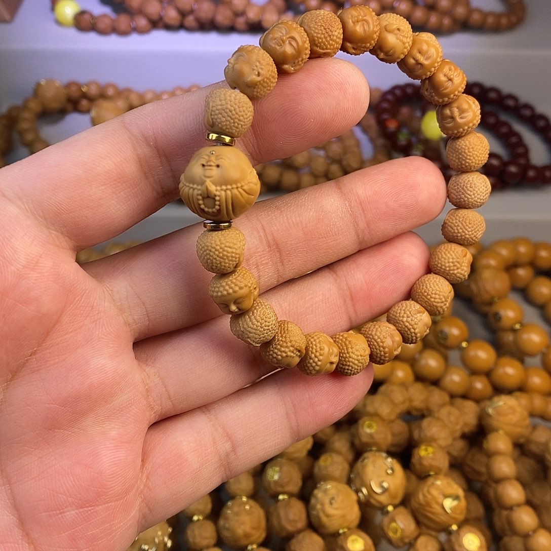 吊坠猴头核桃宝宝佛 带单颗