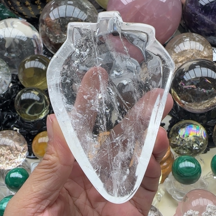 水晶摆件未镶嵌a029