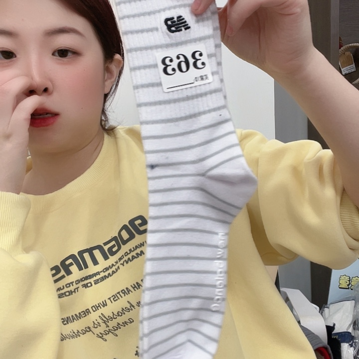 三醋酯纤维福利袜子随单发363