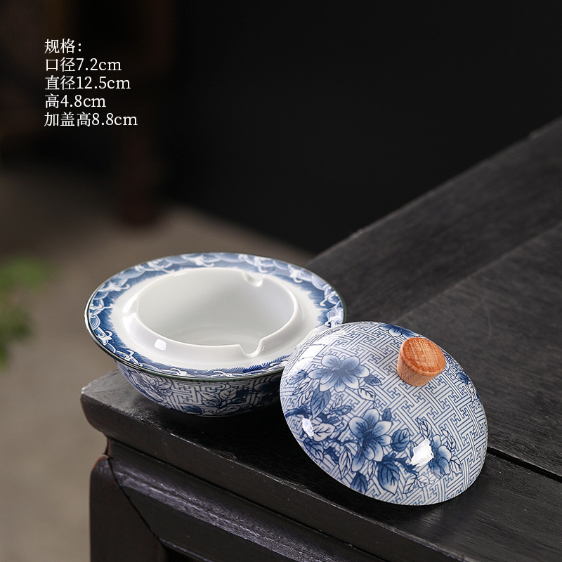 繁花烟灰缸（矮）-124（众）