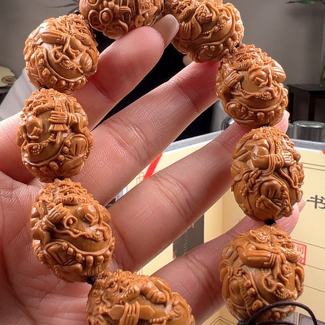 橄榄核手串/手链橄榄核雕橄榄核2.3