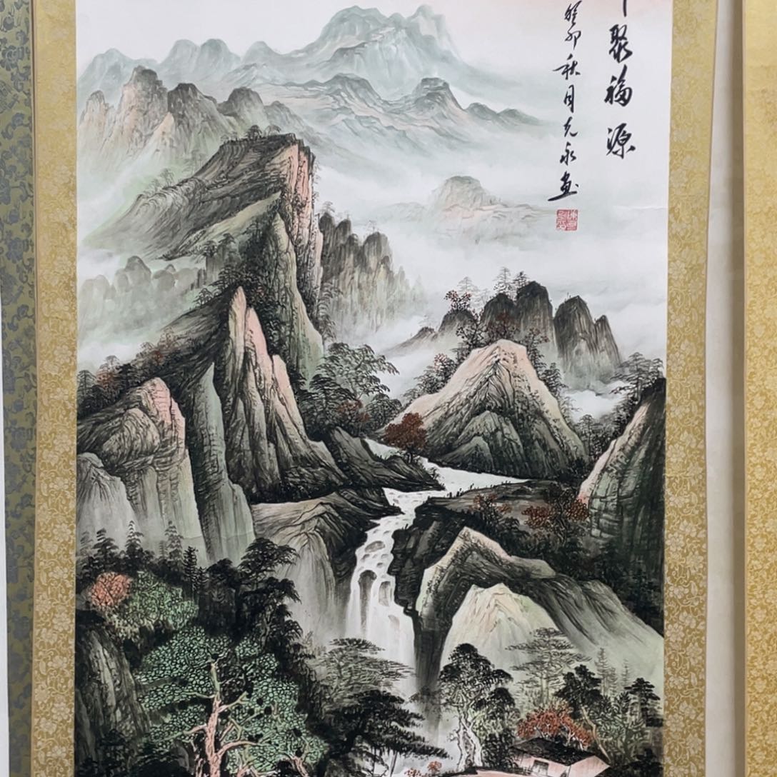国画老师手笔手绘作品y