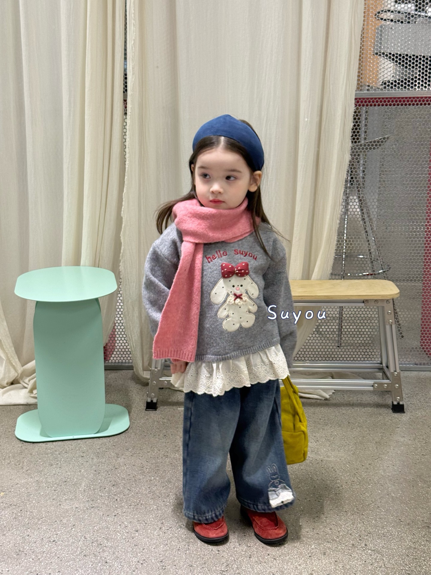 苏右·25深秋~冰淇淋小兔毛衣